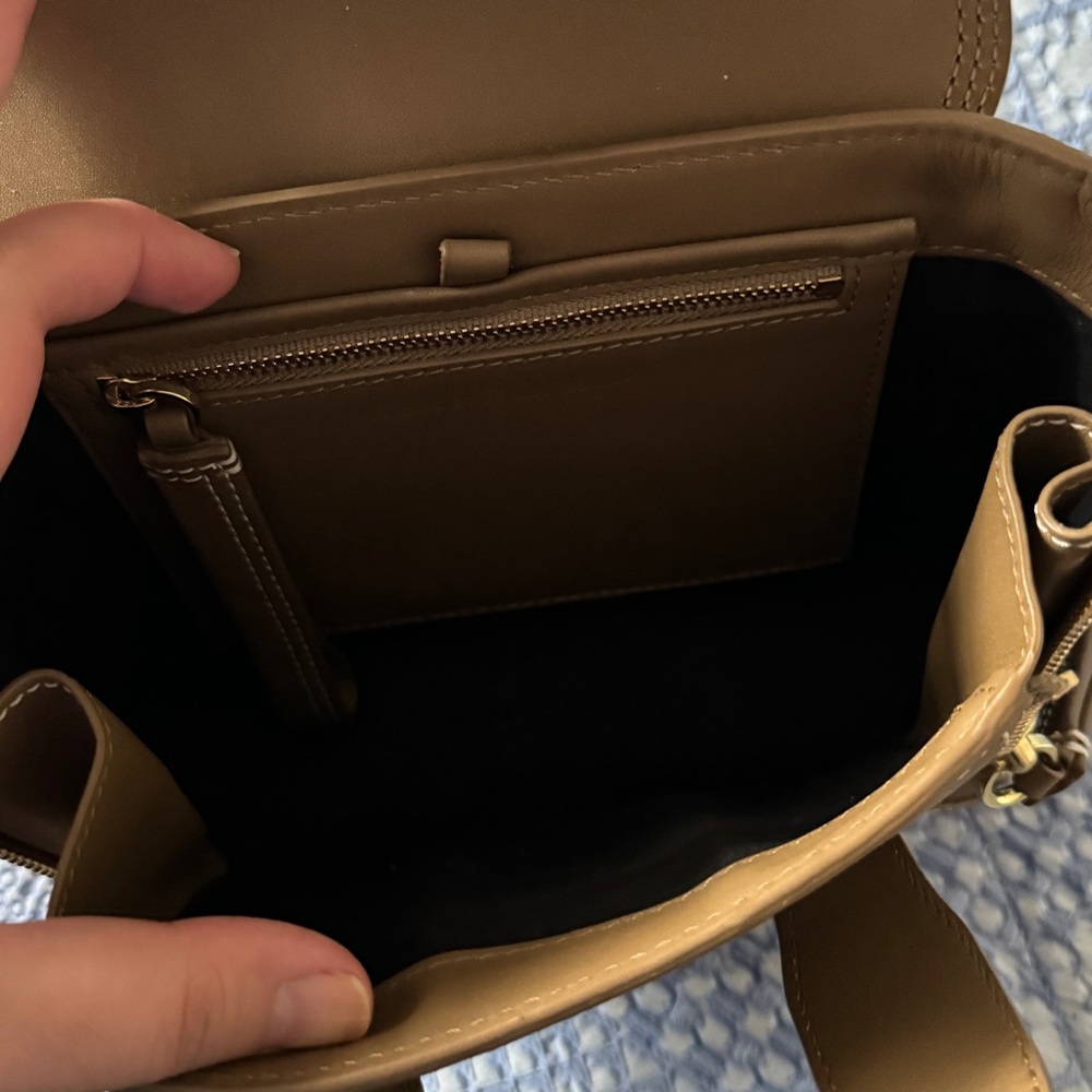 3.1 Phillip Lim Pashli Mini Satchel Taupe/Camel - Picture 9 of 16
